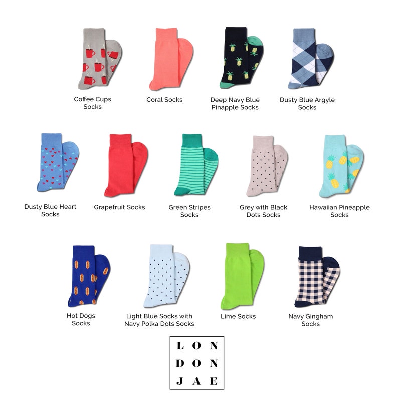 Personalized Wacky Socks for your Groomsmen Proposal, Groomsmen Gift Box, Sock Label, Groom Socks, Wedding Socks image 5