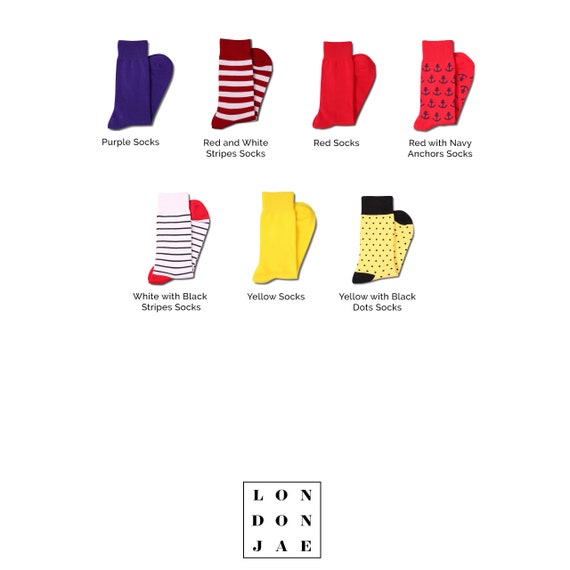 HAPPYPOP - Calcetines para hombre, diseño de taco, pepinillo, dona y  eneldo. Calcetines divertidos y graciosos