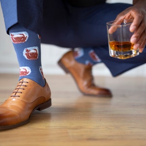 Personalized Wacky Socks for your Groomsmen Proposal, Groomsmen Gift Box, Sock Label, Groom Socks, Wedding Socks image 7