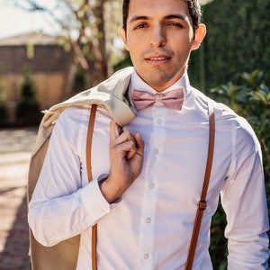 Rustic brown groomsmen wedding suspenders Weathered Coffee Vintage tan Wedding theme-Rustic,barnyard, backyard, boho, country, enchanted image 3