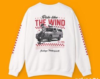 BULLSEYE MOTORSPORTS - Toy Story Unisex Sweatshirt Woody Pizza Planet Truck Design Disneyland Hollywood Studios Shirt