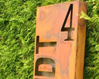 Grosse Rostsaule Skulptur Adelgrund Etsy