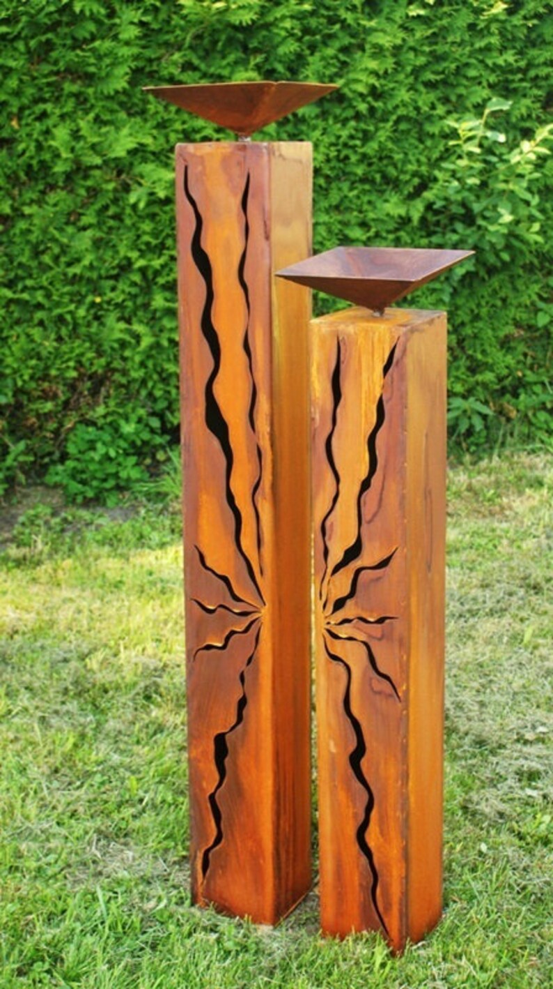 Schale säule holz mit