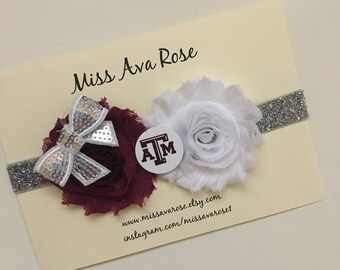 Chaussons Bébé Texas A&M AGGIES - Taille S (0-3 Mois) - Occasion Très Bon état