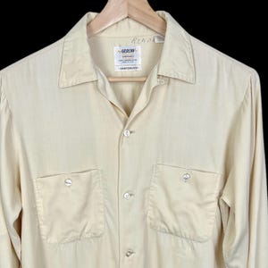 50s Gabardine Shirt - Etsy 50s Gabardine Shirt - Etsy