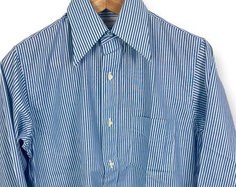 NEW Old Stock ~ Vintage 1970s USA Made GANT Button-Up Dagger Collar Shirt ~ S ~ Candy Stripe