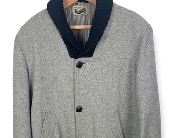 Large 60s Lakeland Corduroy Car Coat / Pharaoh Clicker Jacket