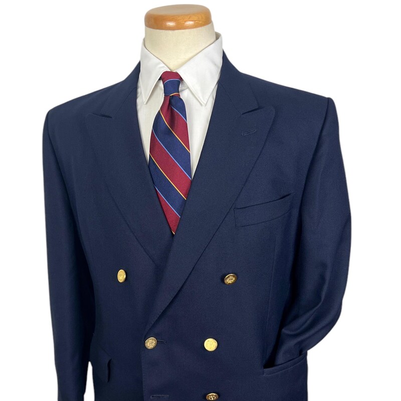 Navy Classic Long Blazer