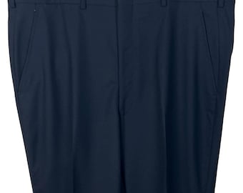 Vintage USA Made BROOKS BROTHERS Wool Trousers ~ 40 Waist ~ Pants ~ Ivy Style / Preppy / Trad ~ Navy