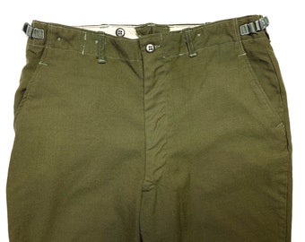 Vintage Military Pants M 51 1951 Wool Field Pants Korea War Era 8405-231-7203 Retro 50/'s 34 x 32