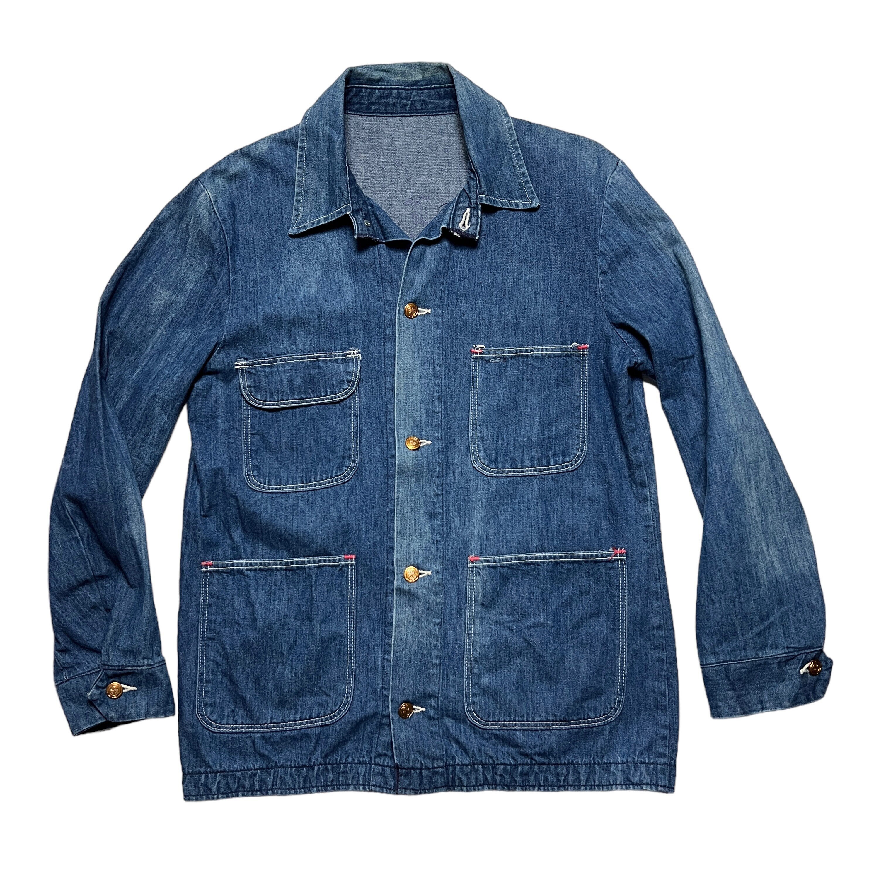 Denim hot sale prison jacket