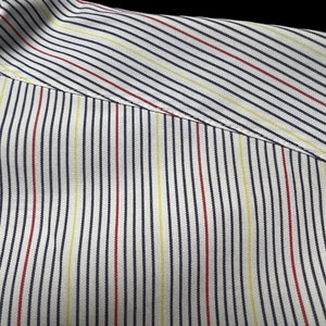 Vintage USA Made Brooks Brothers Makers Button-Down Oxford Shirt 15 1/2 3 100% Cotton Striped image 3