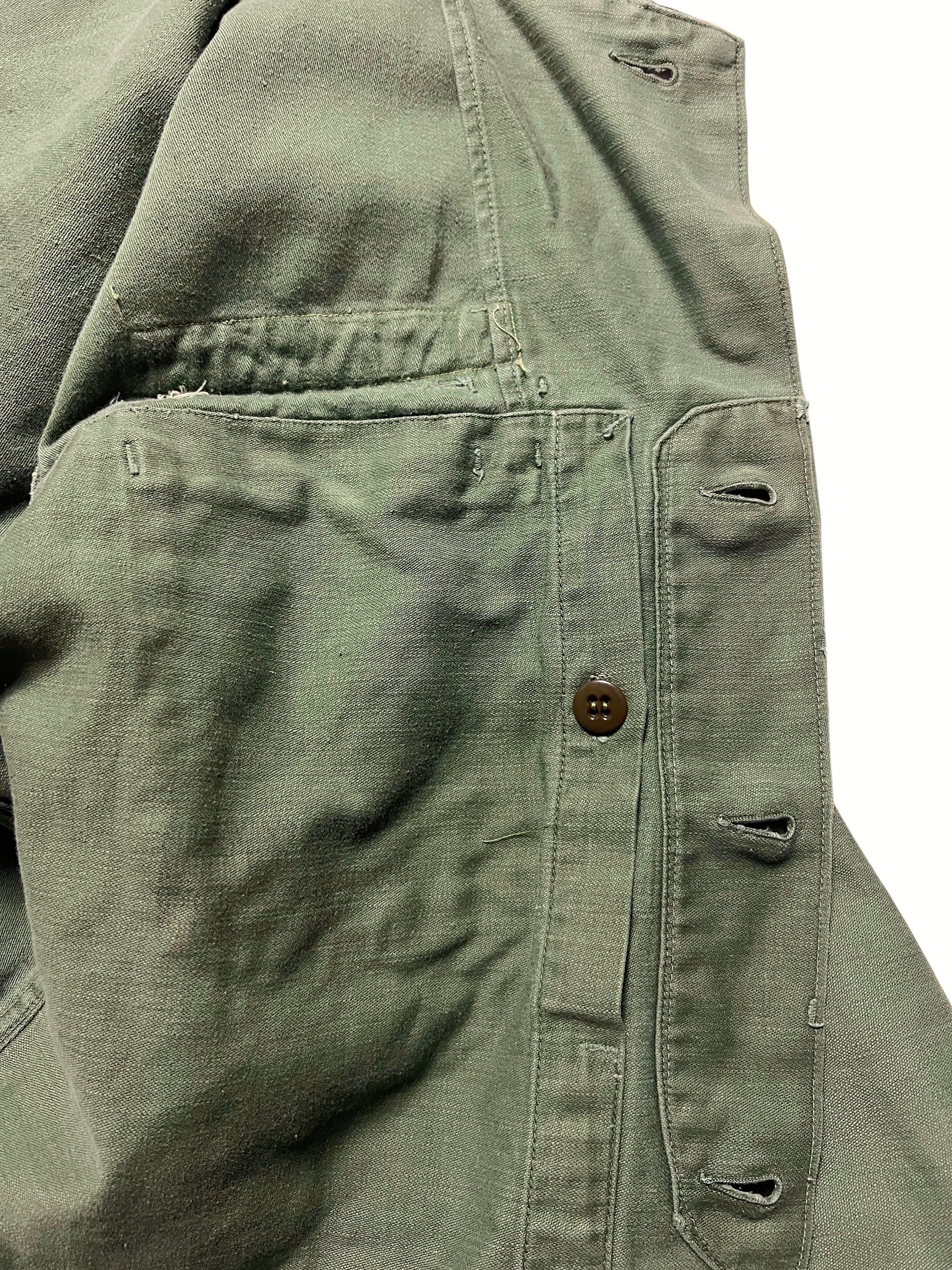 Vintage 1950s USMC P-58 Field Shirt ~ Size 38 ~ Stencil Vintage 1950s USMC P-58 Field Shirt ~ Size 38 ~ Stencil