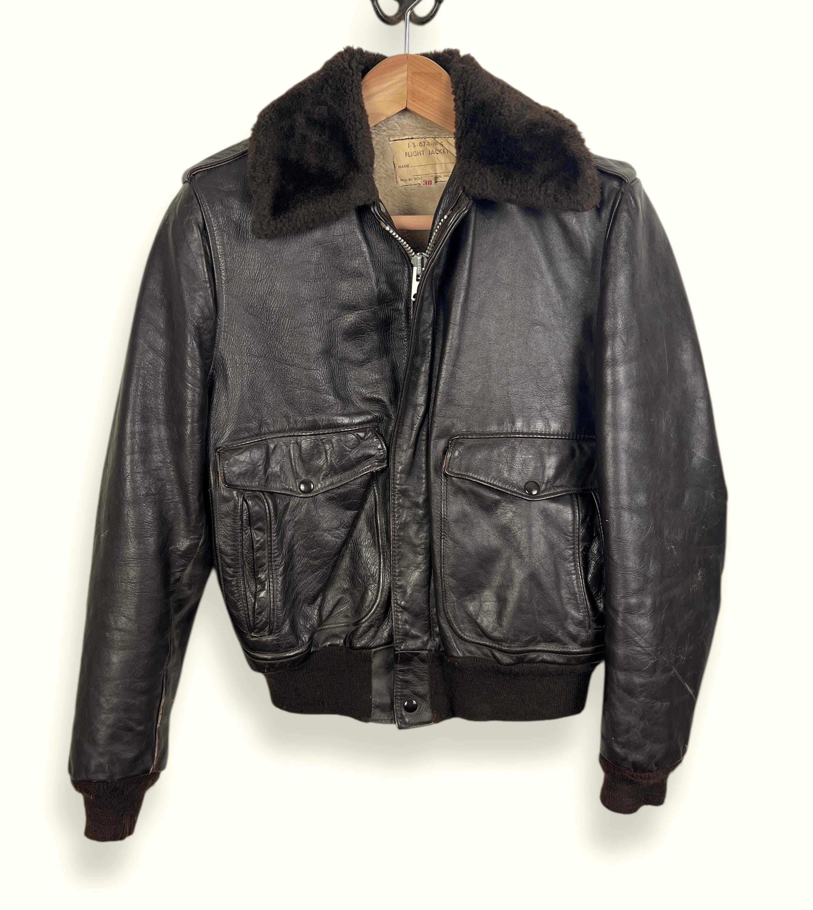 ジャケット・アウター schott type A2 flight jacket size 46 schott type A2 flight jacket size 46