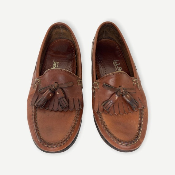 Vintage LL BEAN Tassel Loafers Men's 7 