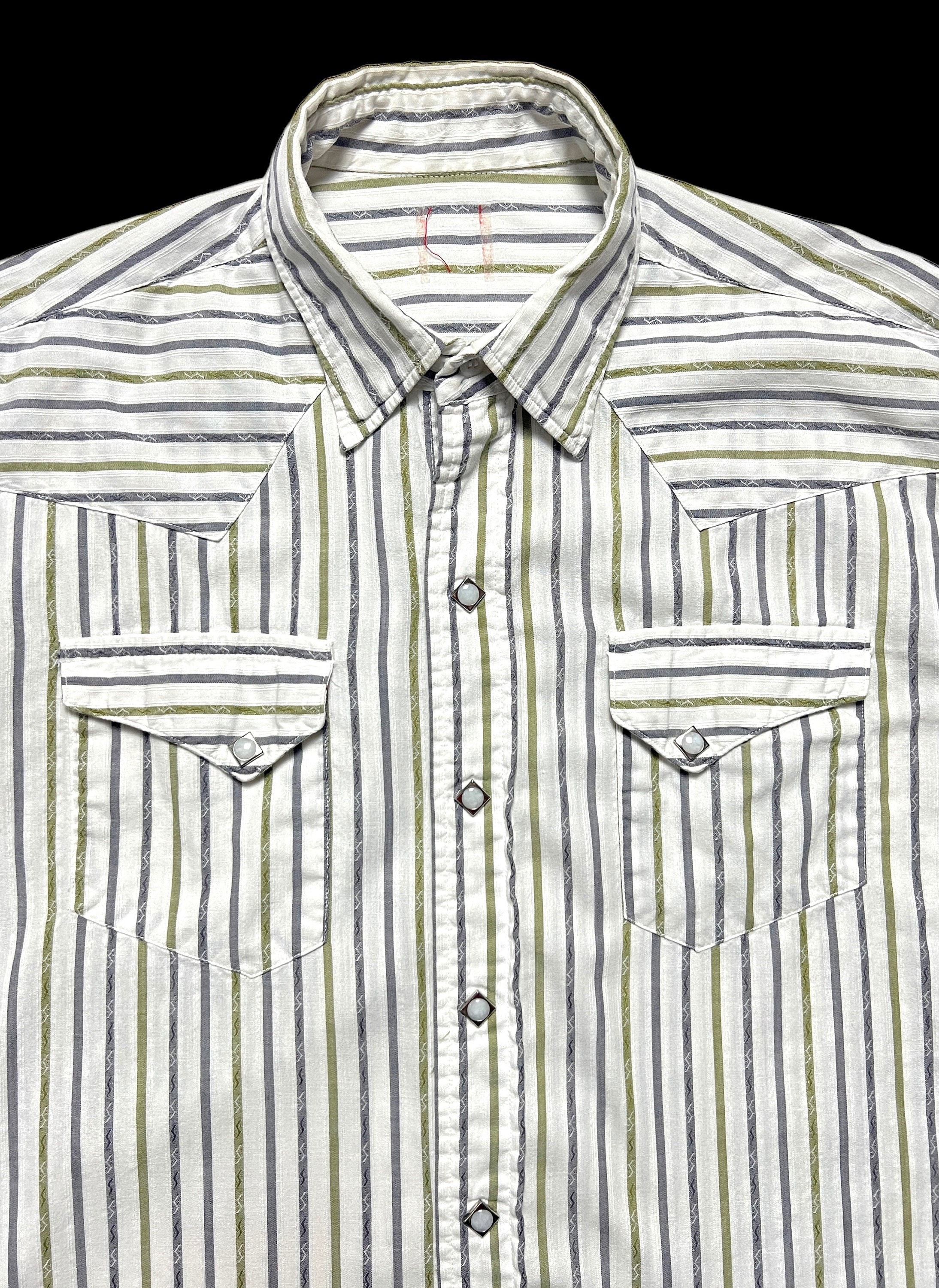 Vintage 1950s/1960s LEVI'S SADDLEMAN Western Shirt ~ M