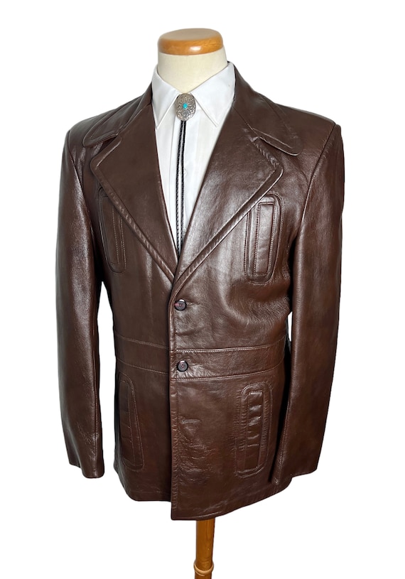 Vintage 1960s/1970s SCULLY LEATHERWEAR Leather Jac