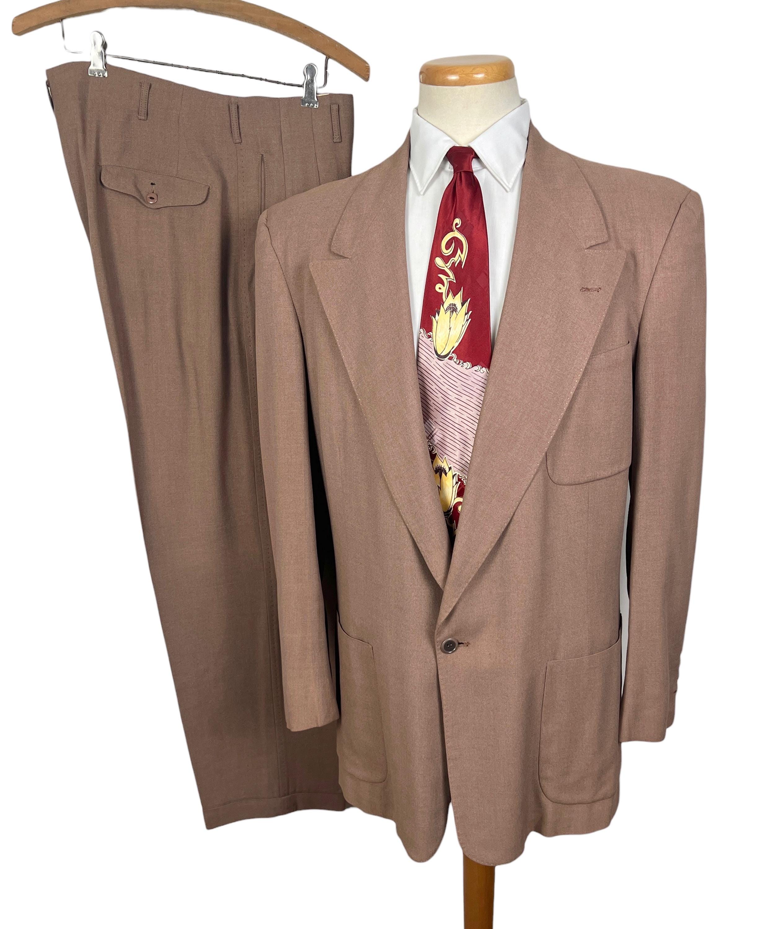 1940s mens suit - Etsy 日本