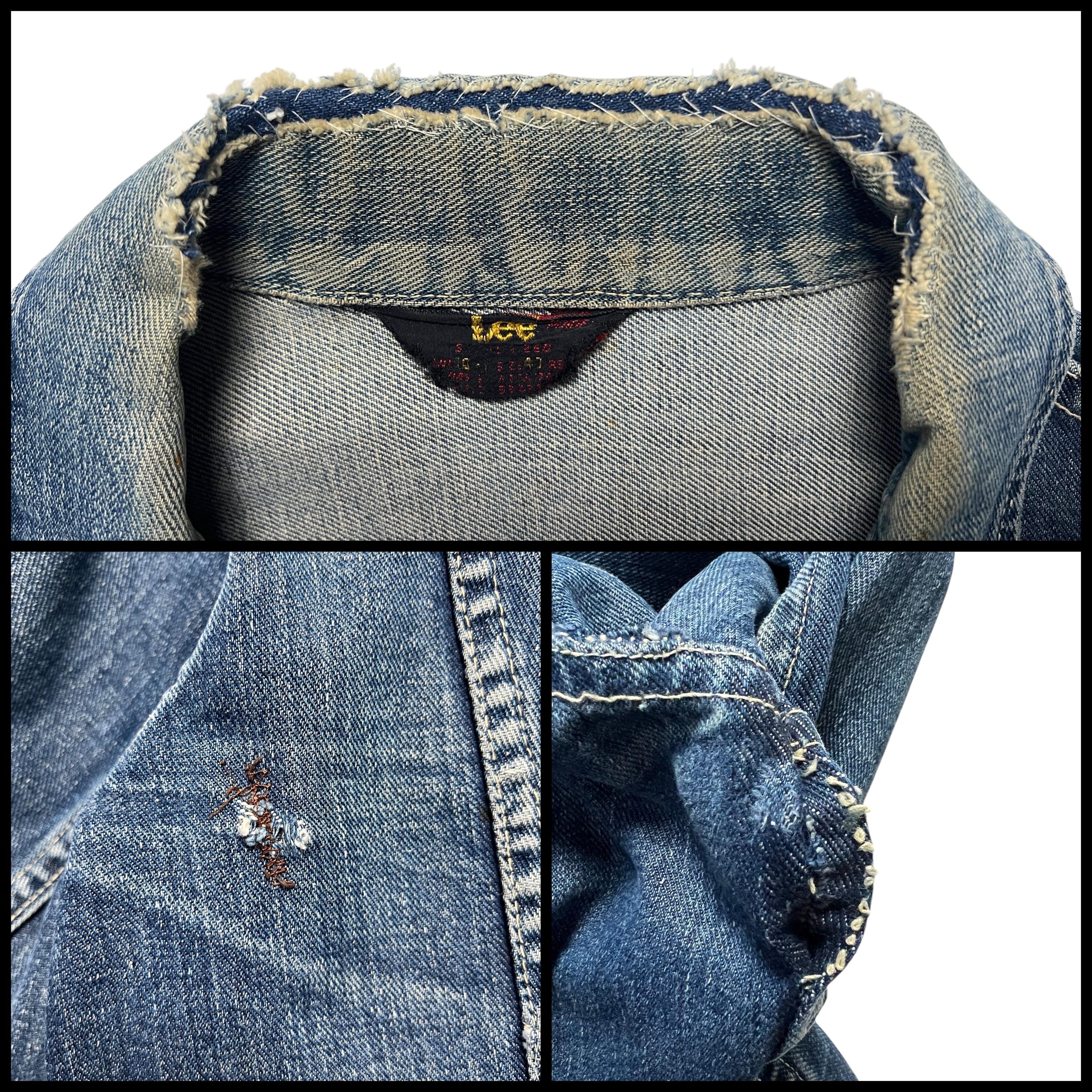 【Special】Lee 101 J サイズ40 regular VINTAGE LEE RIDERS 101J INDIGO BLUE JACKET 1960S SIZE 40