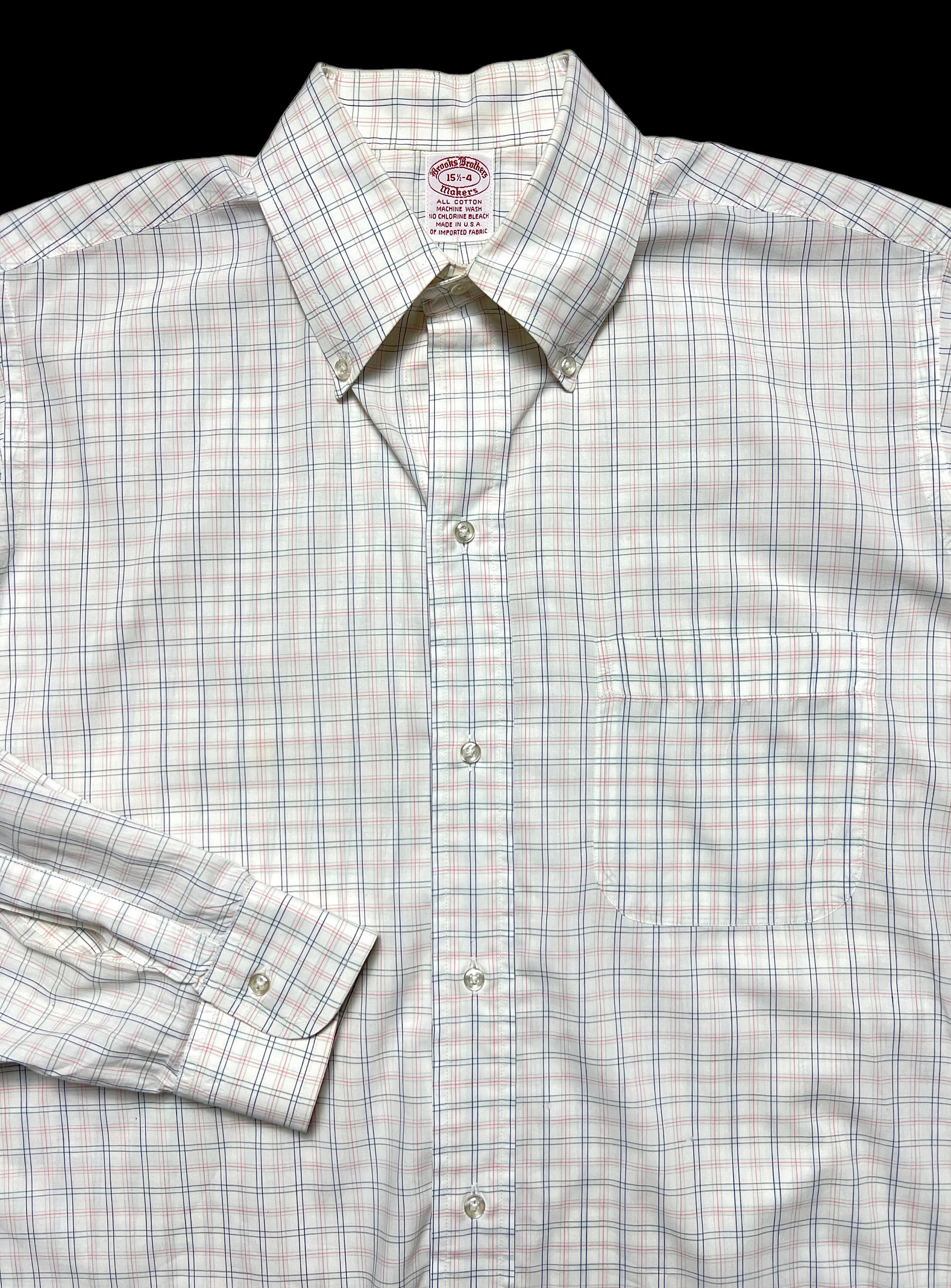 Vintage 1980s USA Made Brooks Brothers Makers Button-down Vintage 1980s USA Made Brooks Brothers Makers Button-down