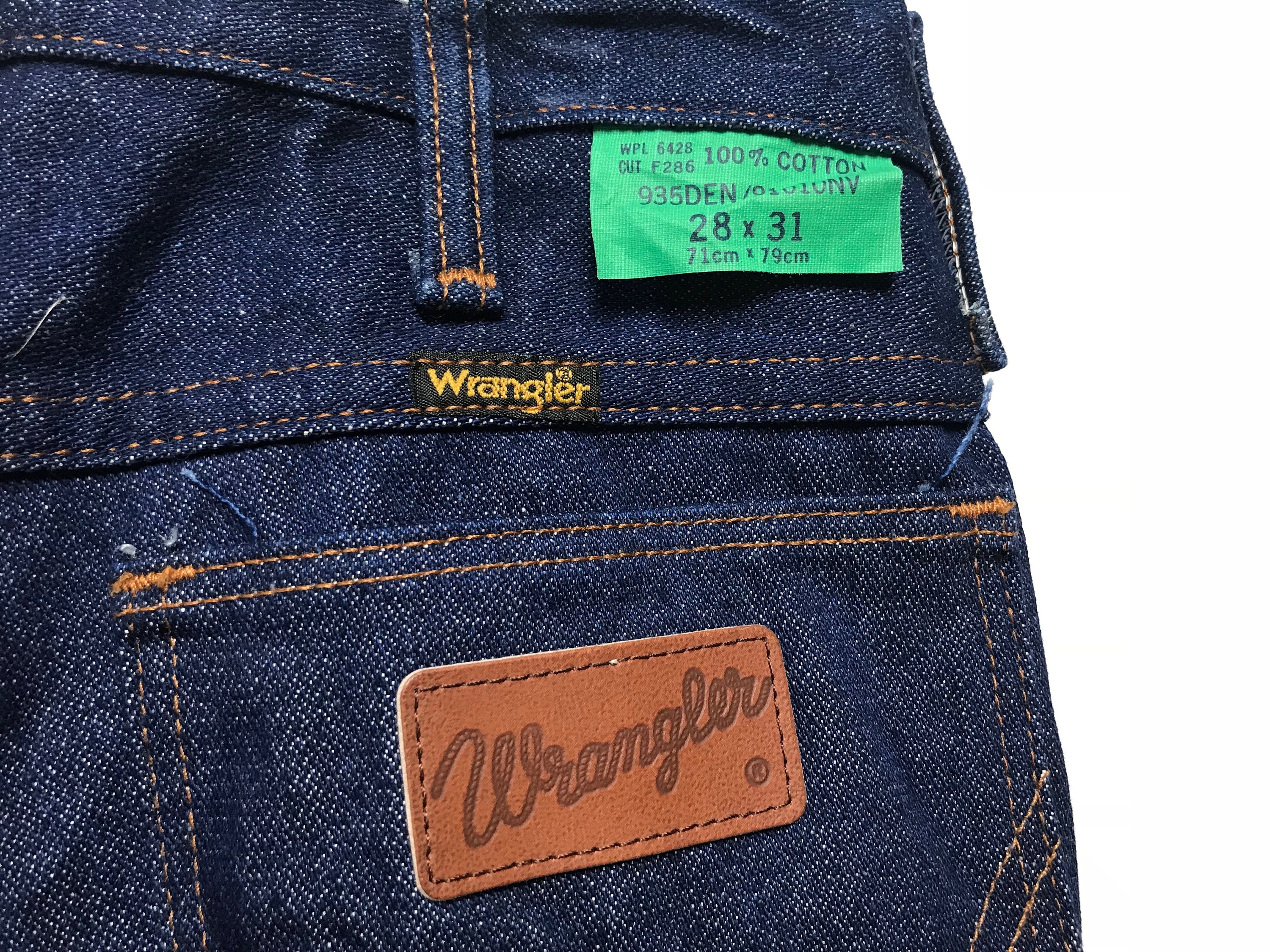 NEW W/ Tags Vintage 1980s WRANGLER Jeans Measure  X - Etsy