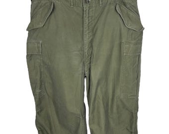 XL / 39 to 43 Waist 50s US Army M-51 Cargo Pants / Field Trousers