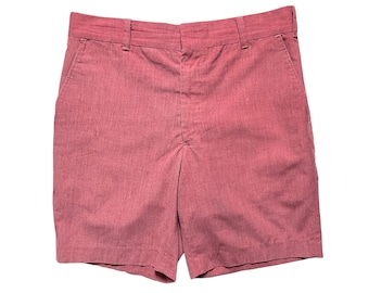 Vintage 1970er/1980er BROOKS BROTHERS Nantucket Rote Baumwollshorts ~ 30 Taille ~ Leicht / Sommer ~
