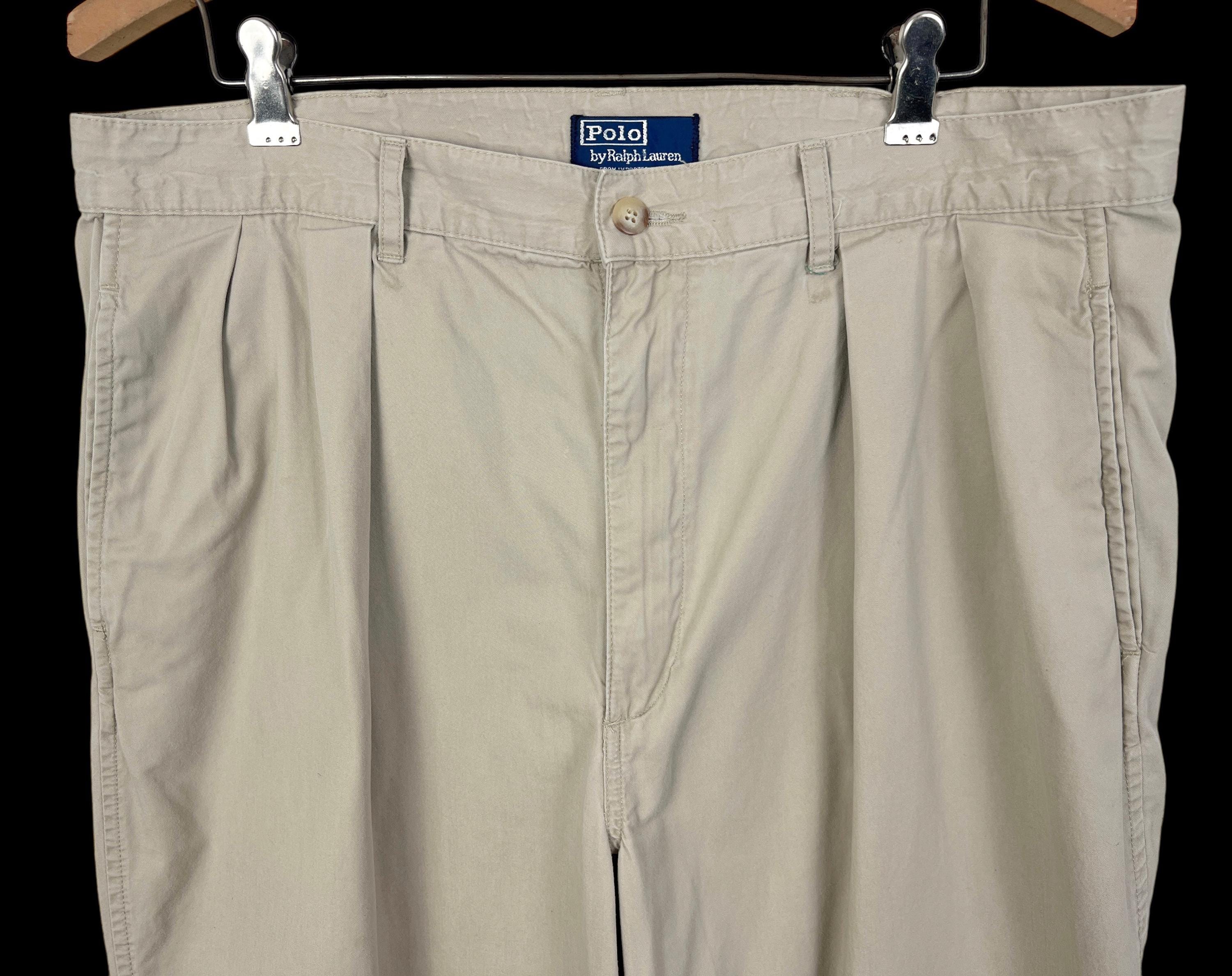 Vintage 1980s/1990s POLO Ralph Lauren Chinos / Pants ~ 33 Waist