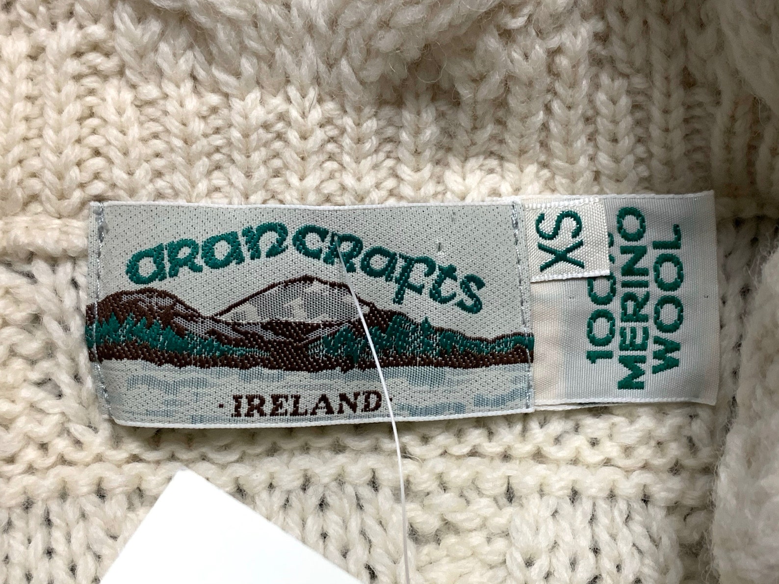New w/ Tags Vintage Women's ARAN CRAFTS Irish Merino | Etsy