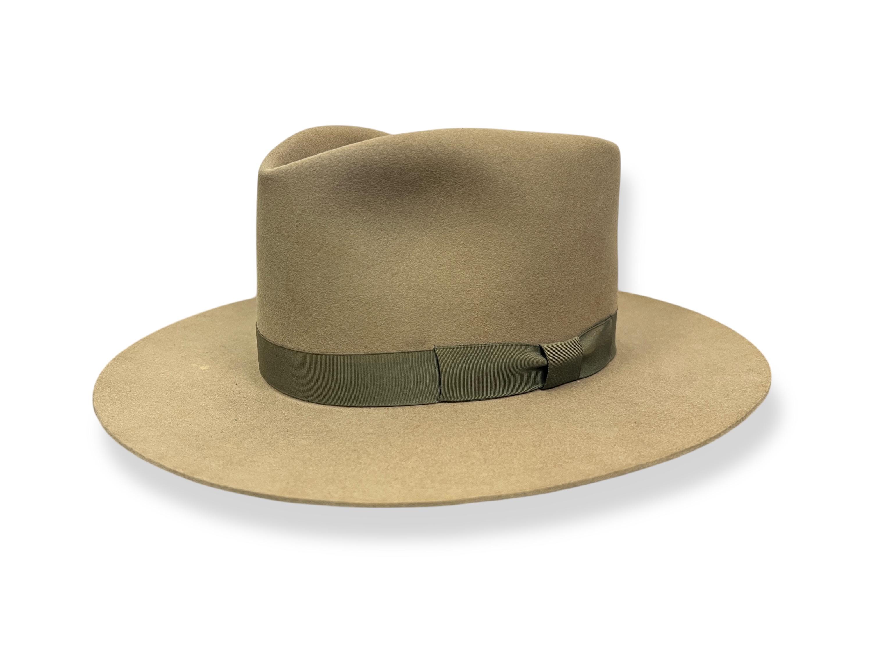NEW STETSON ROYAL DELUXE WHIPPET WOOL FEDORA HAT/CARIBOU/7-1