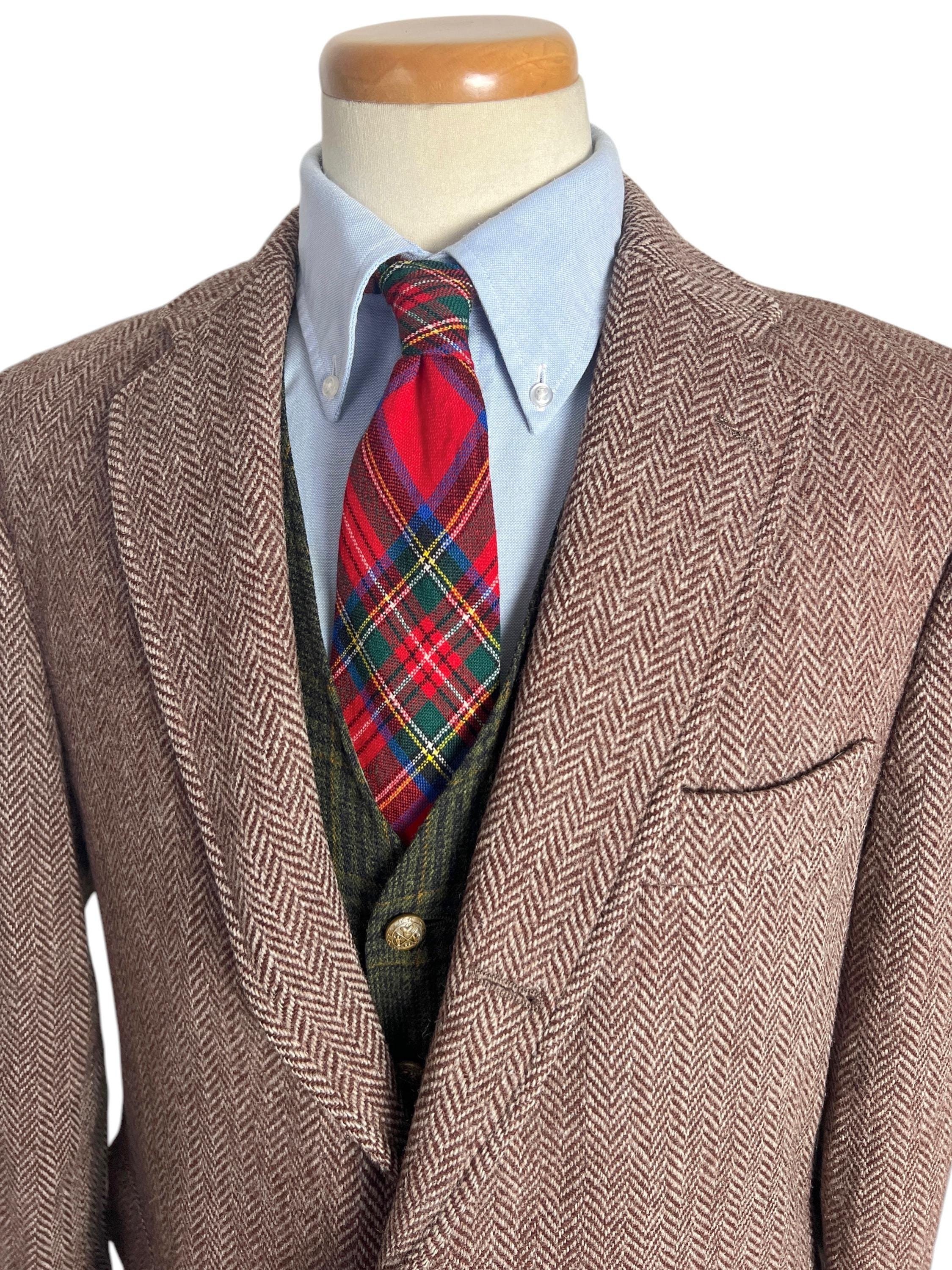 70s Tweed Coat - Etsy
