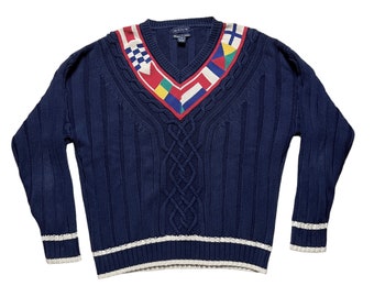 Vintage RITA CONDRON Irish Cable Knit Wool Fisherman Sweater Vintage RITA CONDRON Irish Cable Knit Wool Fisherman Sweater