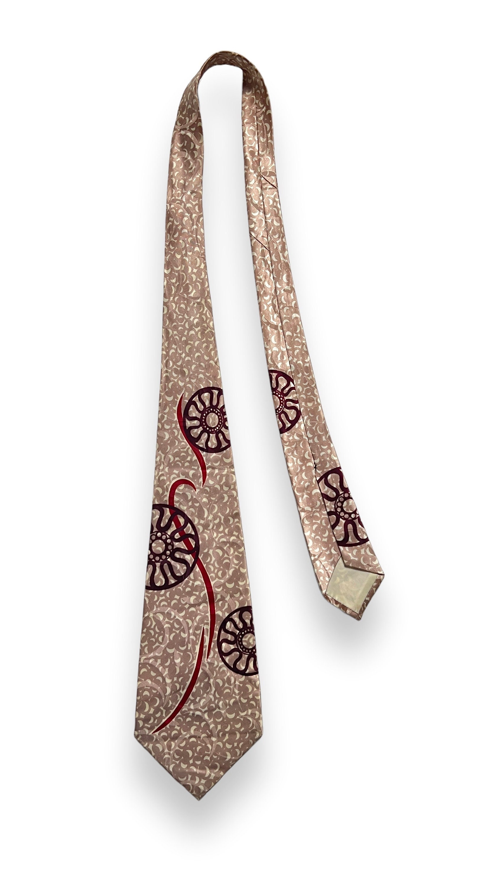 Pilgrim Cravats Vintage WIDE UNIQUE Mens Neck Tie 50