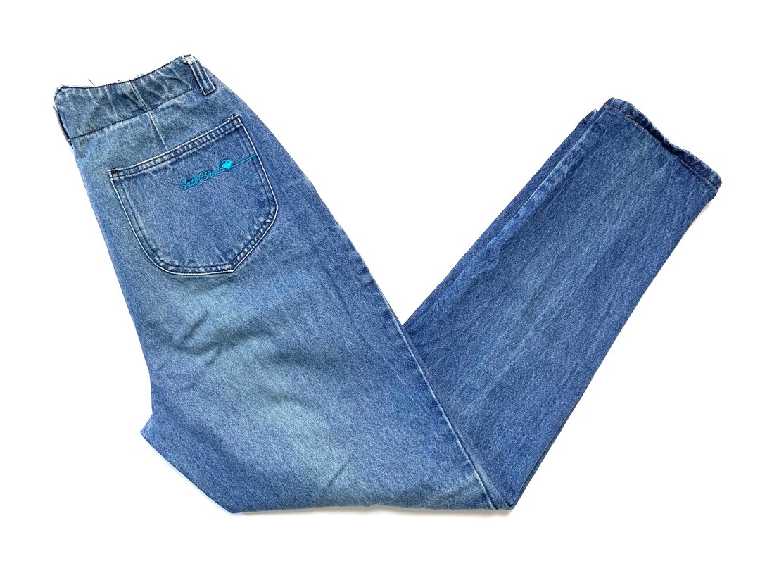 Vintage 1980s SEATTLE BLUES Jeans Measure 26.5 X 29.5 High - Etsy