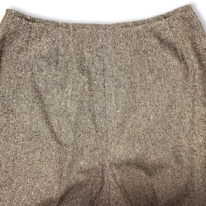 Vintage 1960s/1970s Women's PENDLETON Wool Trousers 28 Waist Donegal Tweed Pants image 5