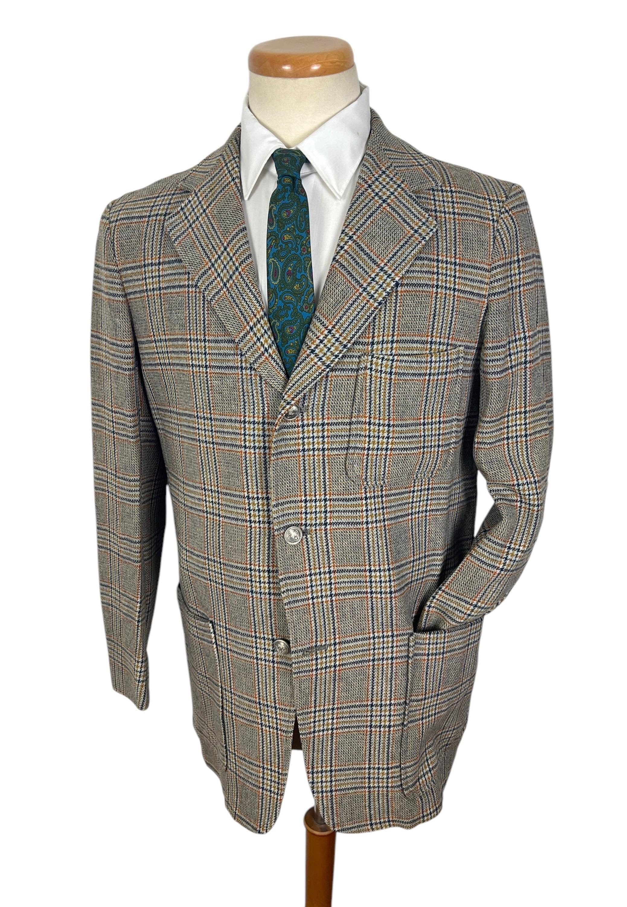 ジャケット・アウター 50-60's Vintage SIR PENDLETON Gang Coat Vintage 60s Pendleton Virgin Wool Plaid Shirt Jacket Blazer