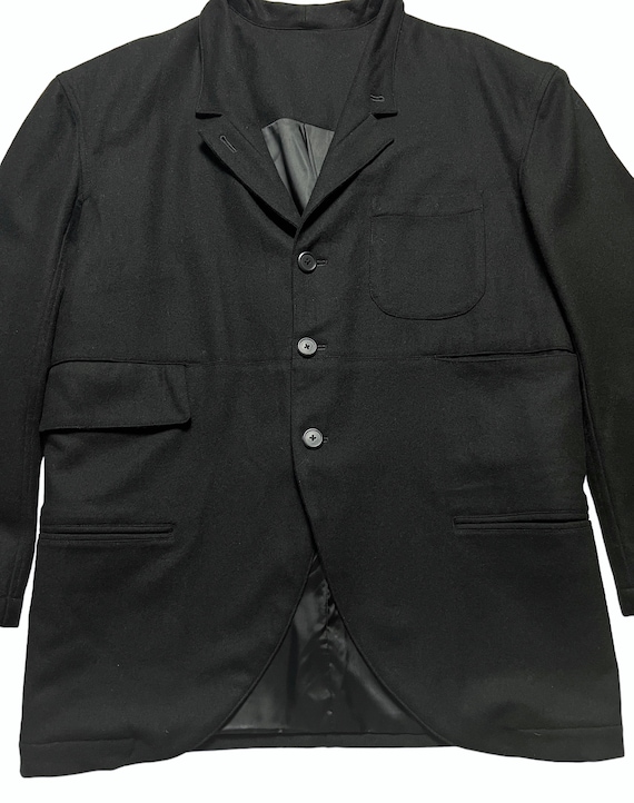 Vintage YOHJI YAMAMOTO Pour Homme Wool Jacket ~ M ~ Designer
