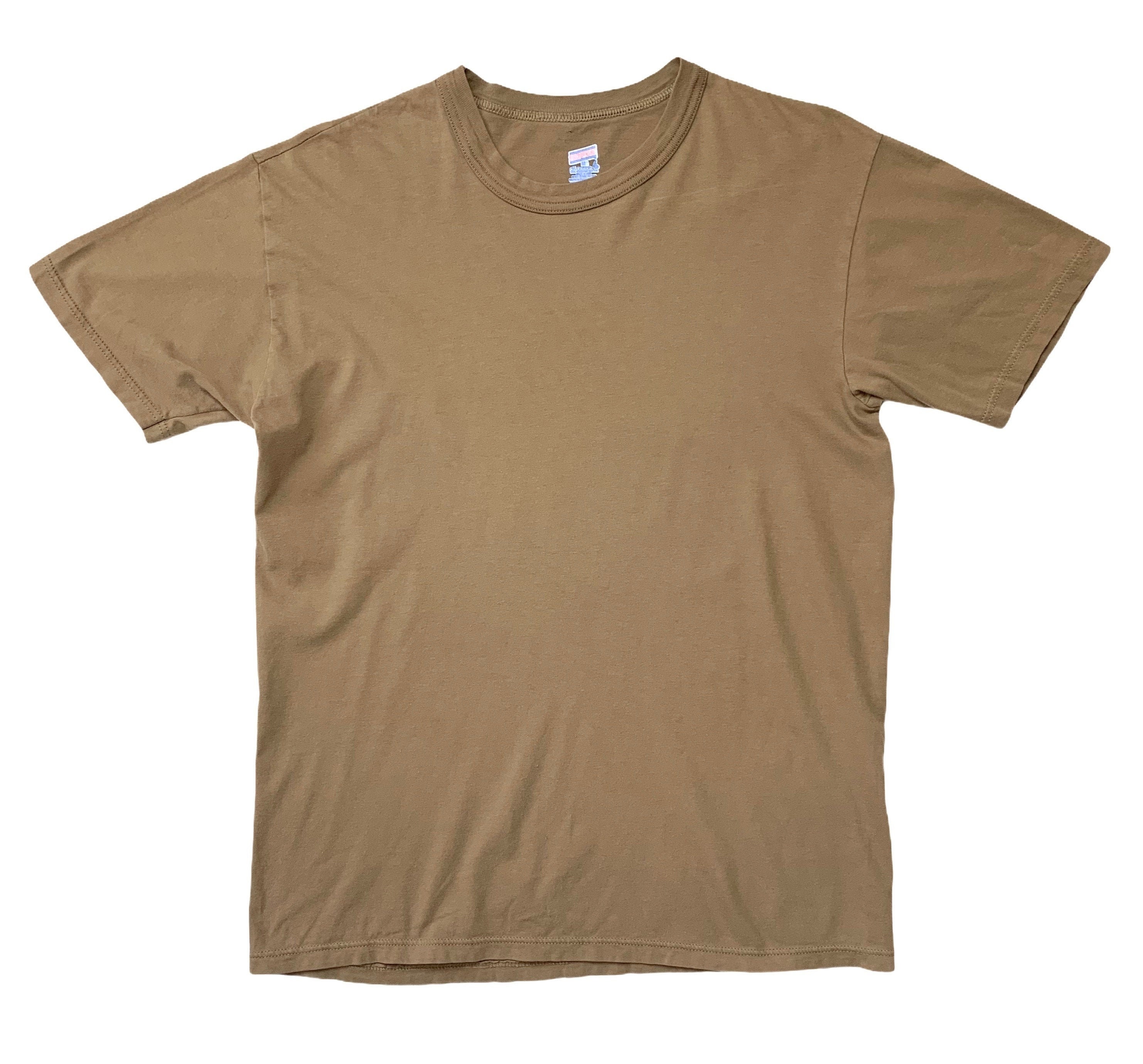 Vintage Soffe Army Brown T-shirt Fits S 