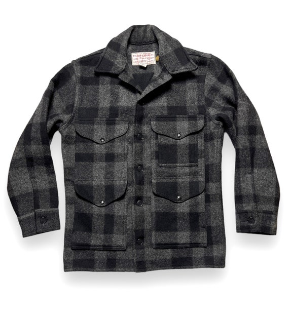 NEW Old Stock Vintage 1980s FILSON Wool Mackinaw Cruiser Jacket Size 36 Small Hunting Coat Style 110 Made in USA Etsy Canada