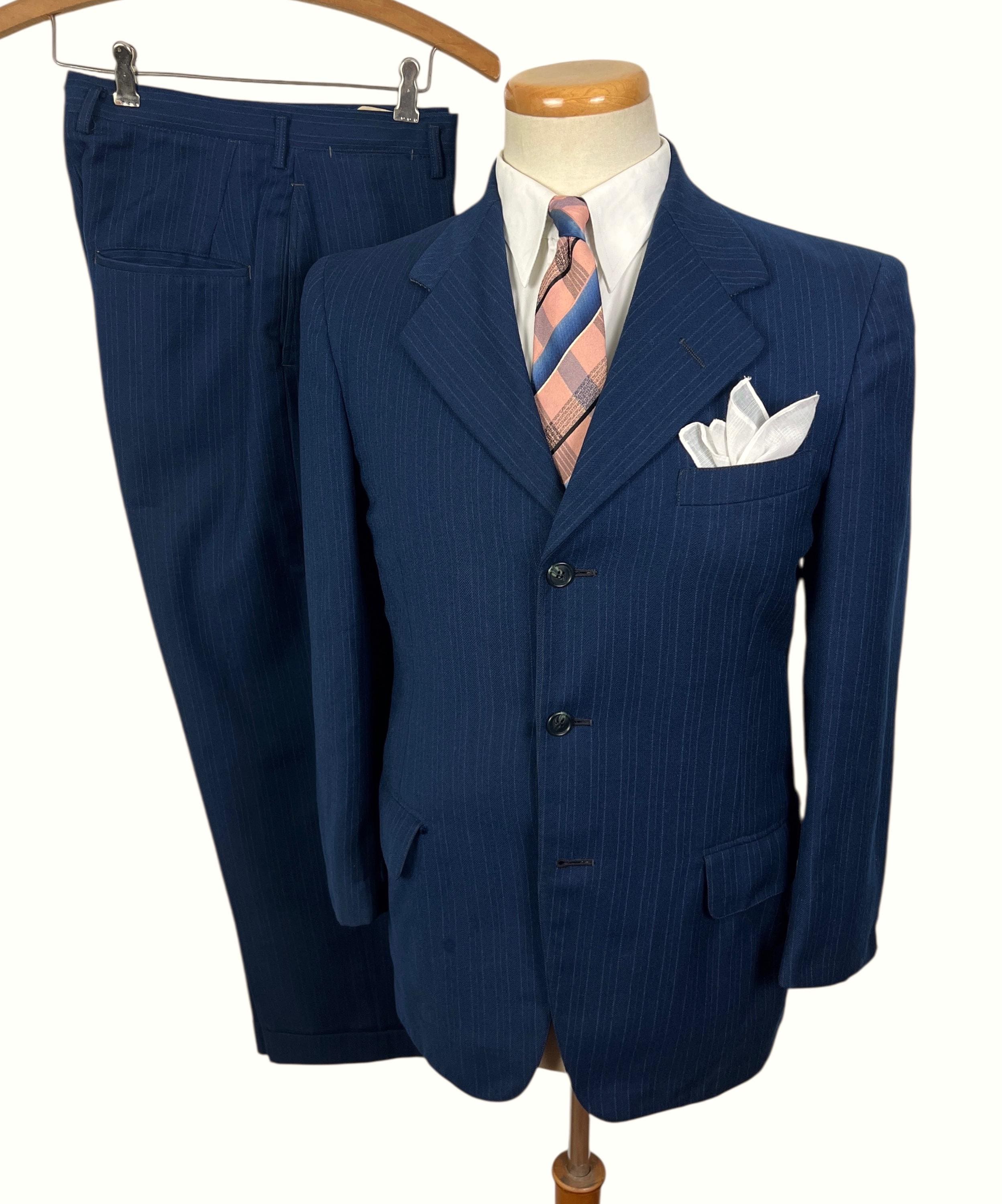 1940s 50s 日本製 三揃い背広 スーツ テーラード 50s 3 piece suit