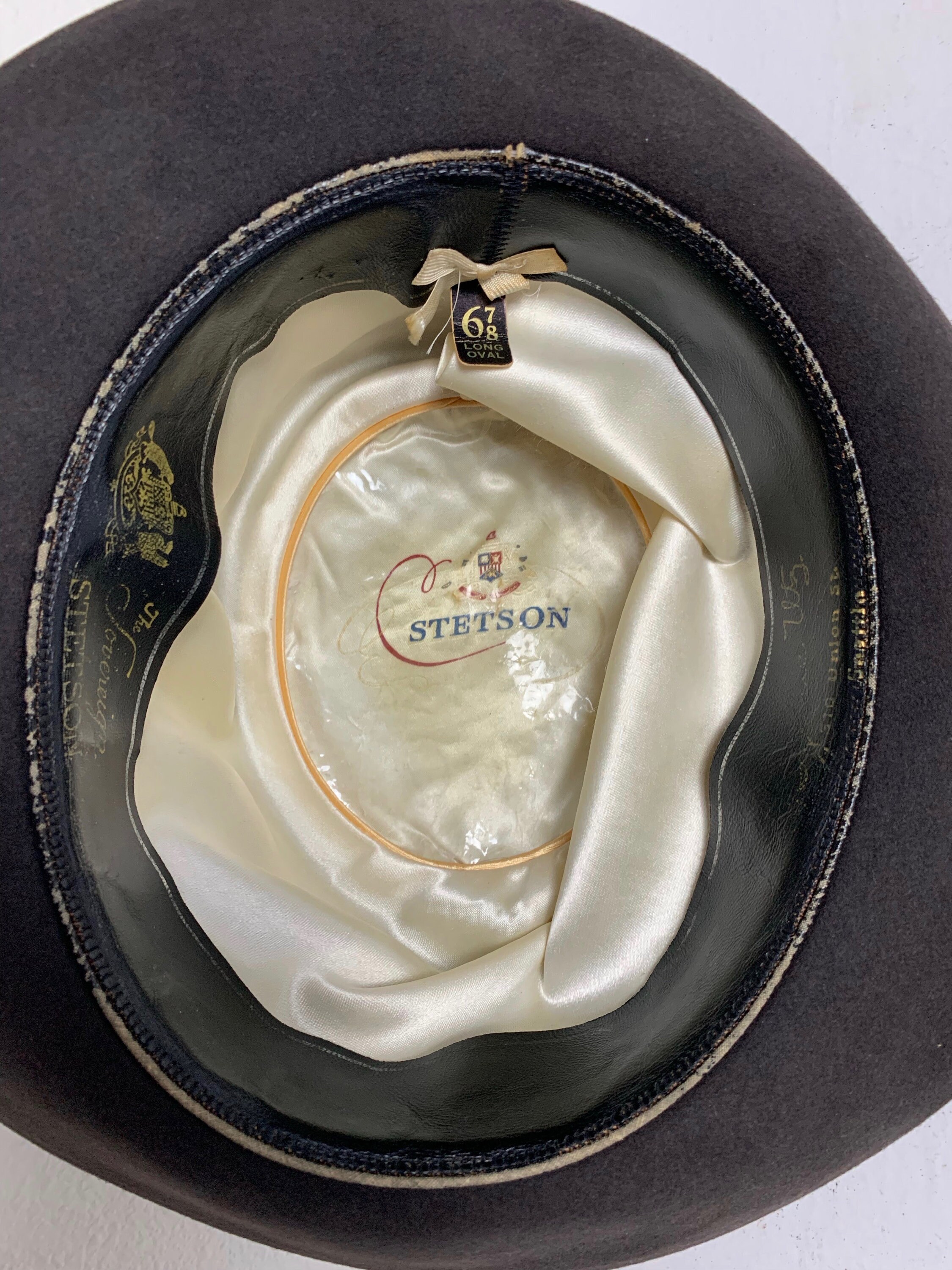 Vintage 1960s STETSON Sovereign Fedora 