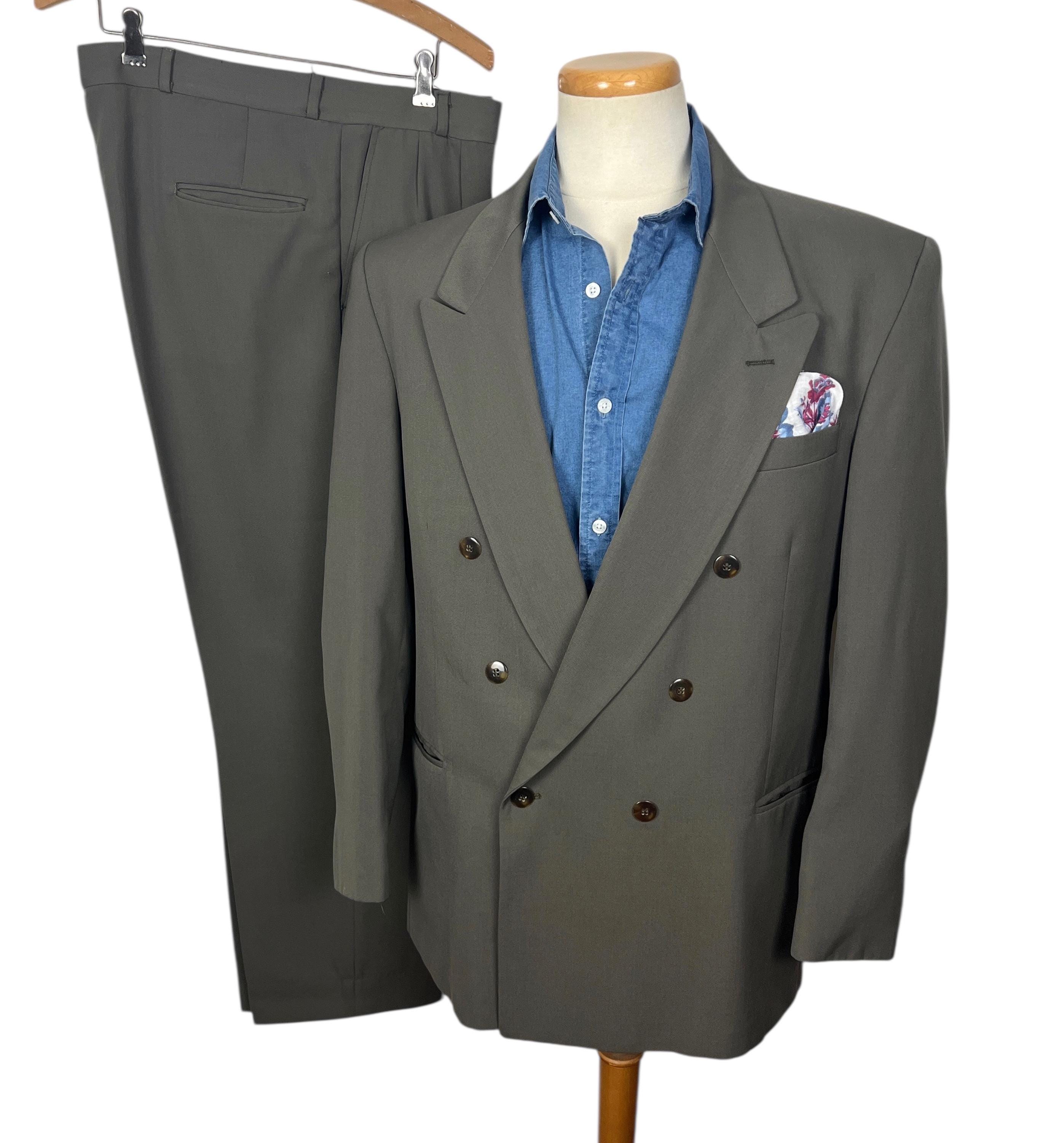 90s Armani Suit 42l - Etsy Canada