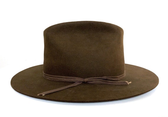 Vintage 1960s RESISTOL Western Fedora ~ size 7 1/8
