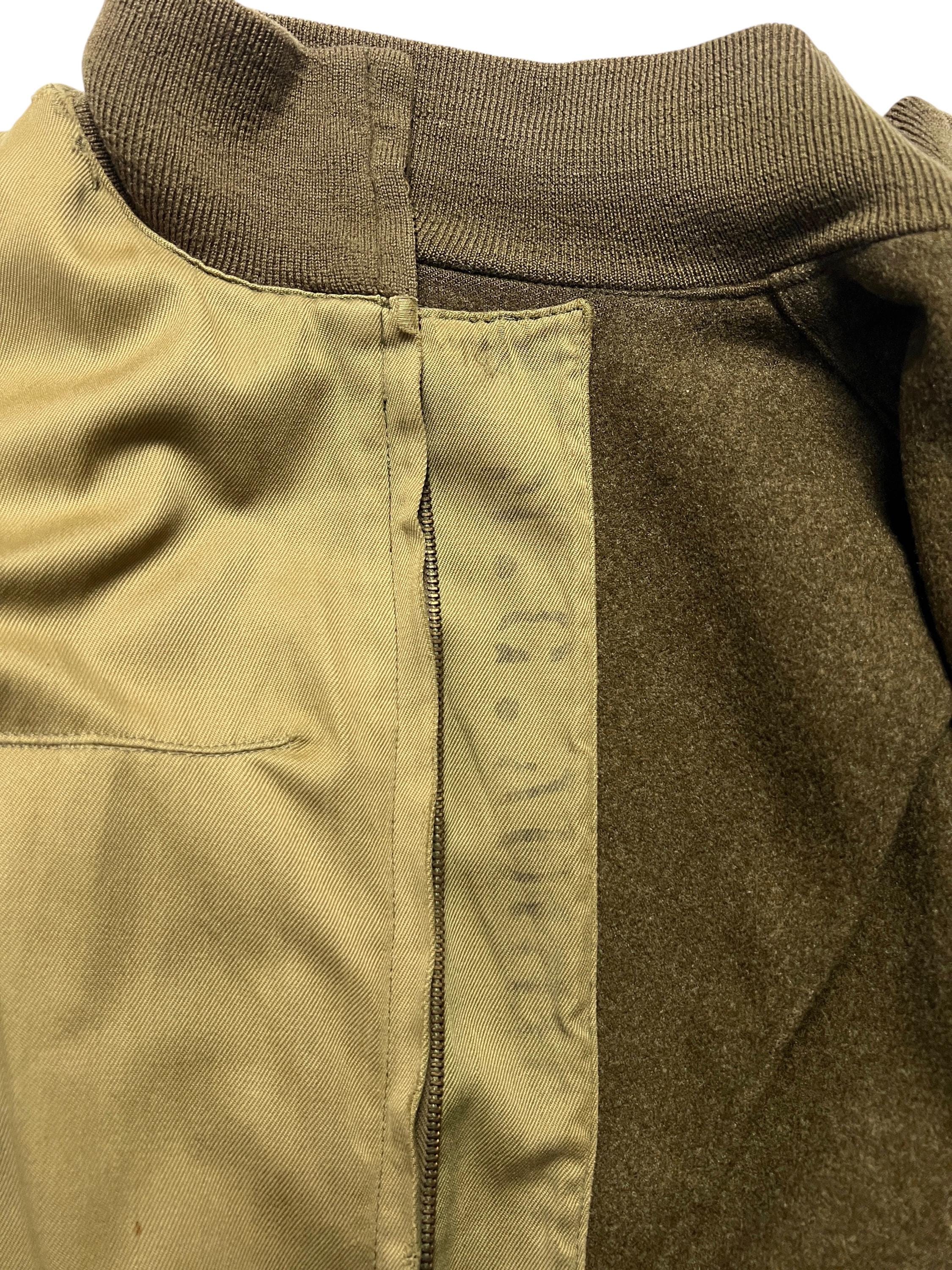 Vintage 1940s WWII US Army 2nd Pattern Tanker Jacket ~ Size