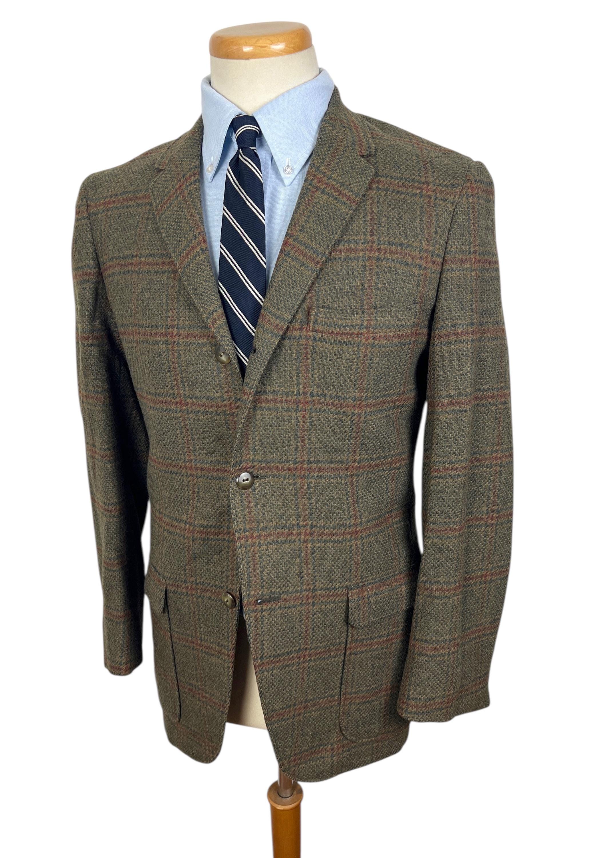 Vintage Burberry Coat Tweed - Etsy Canada