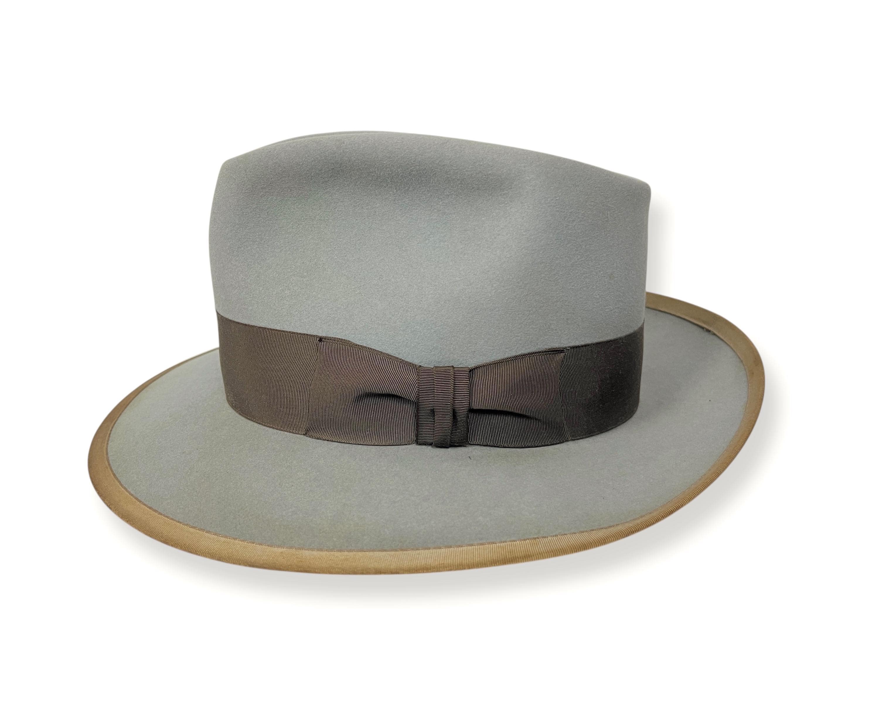 Vintage 1950s Royal STETSON WHIPPET Fedora W/ Box ~ Size 7 1/8