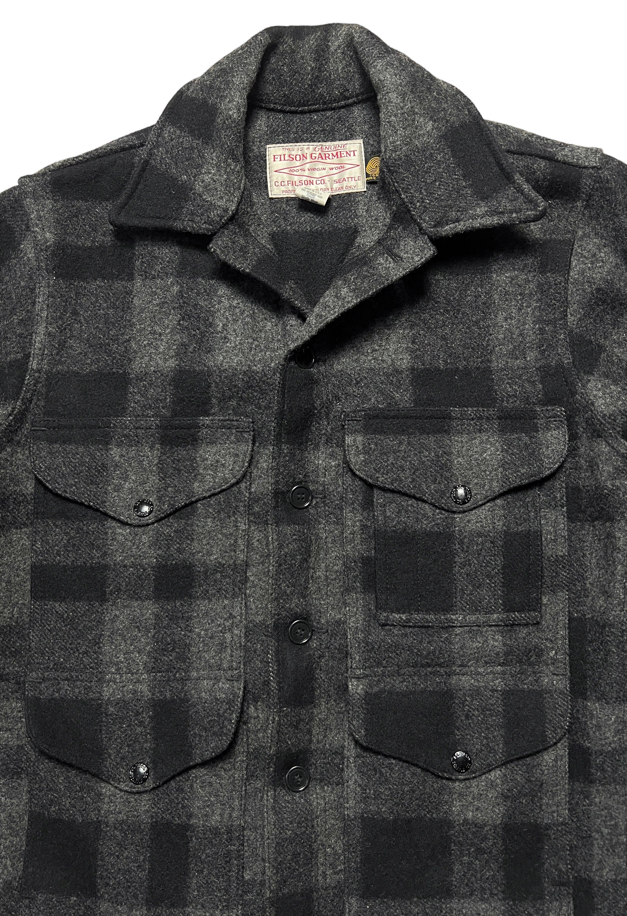 NEW Old Stock ~ Vintage 1980s FILSON Wool Mackinaw Cruiser NEW Old Stock ~ Vintage 1980s FILSON Wool Mackinaw Cruiser
