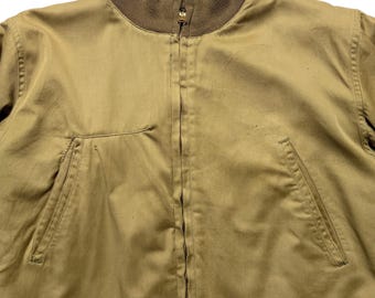Vintage 1940s WWII US Army 2nd Pattern Tanker Jacket ~ Size S to M