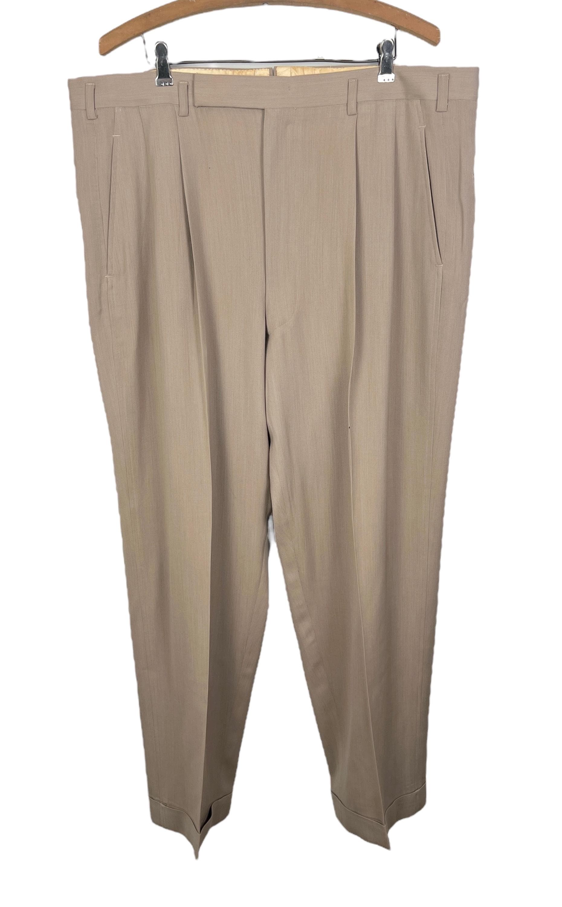 1950s Gabardine Trousers - Etsy