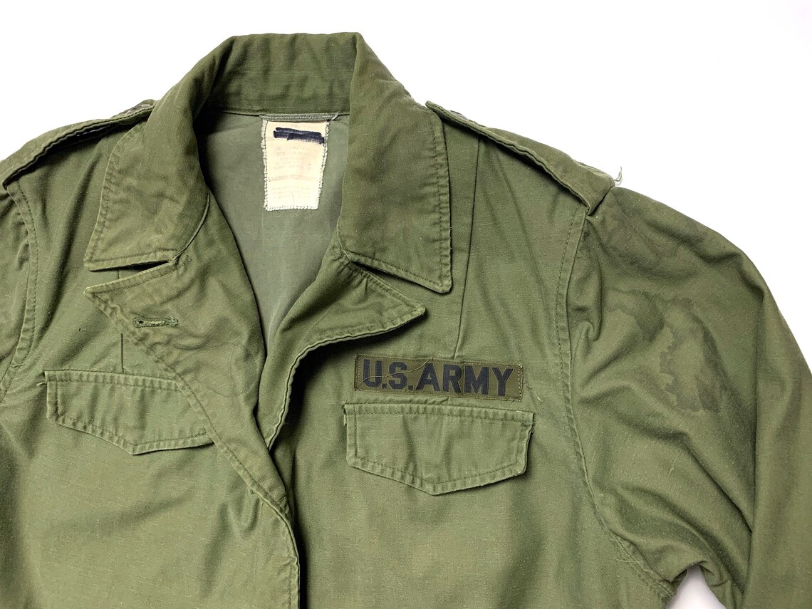 Vintage 1970s Women's US Army M-1965 Field Jacket Size M - Etsy Ireland